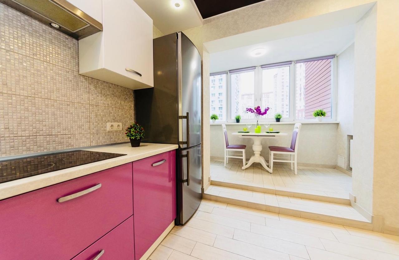 Апартаменты Класса Люкс На Елизаветы Чавдар 34 Kiev Exterior foto